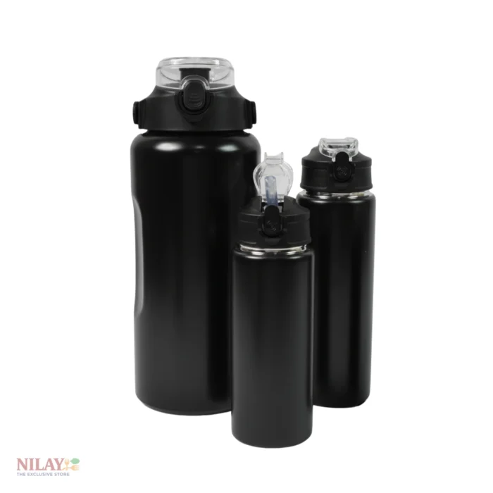 AquaShield™ 3-in-1 Stainless Steel Insulated Bottle Set AquaShield™ 3-in-1 Stainless Steel Insulated Bottle Set