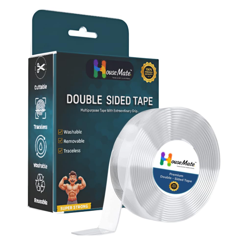 NILAY Double Sided Tape Heavy Duty (3 Meter-3 MM)