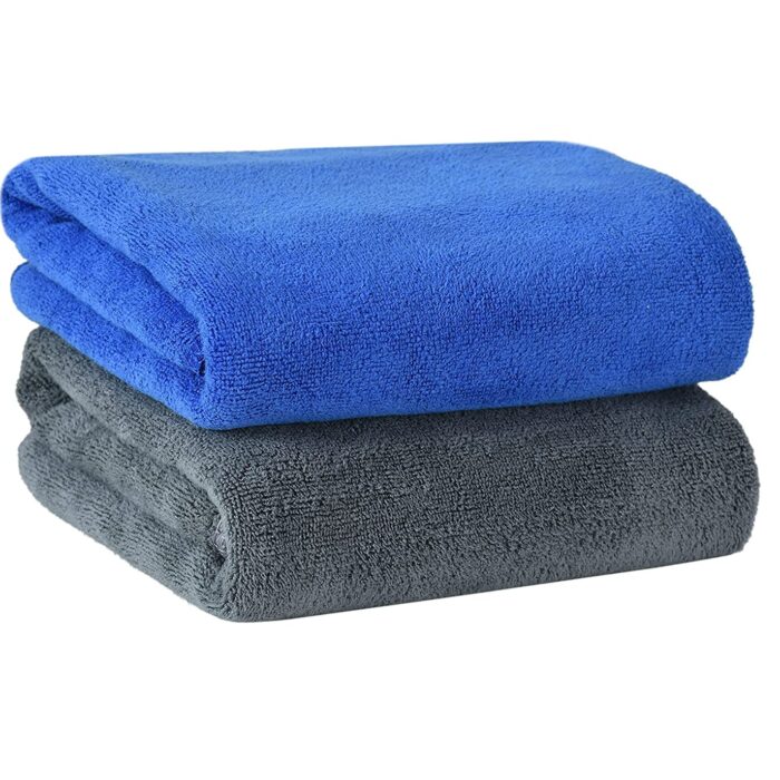 NILAY Super Soft Microfiber Hand Towels, Gym & Workout Towels 400 GSM (Multi 1, Pack of 2) NILAY Super Soft Microfiber Hand Towels, Gym & Workout Towels 400 GSM (Multi 1, Pack of 2)