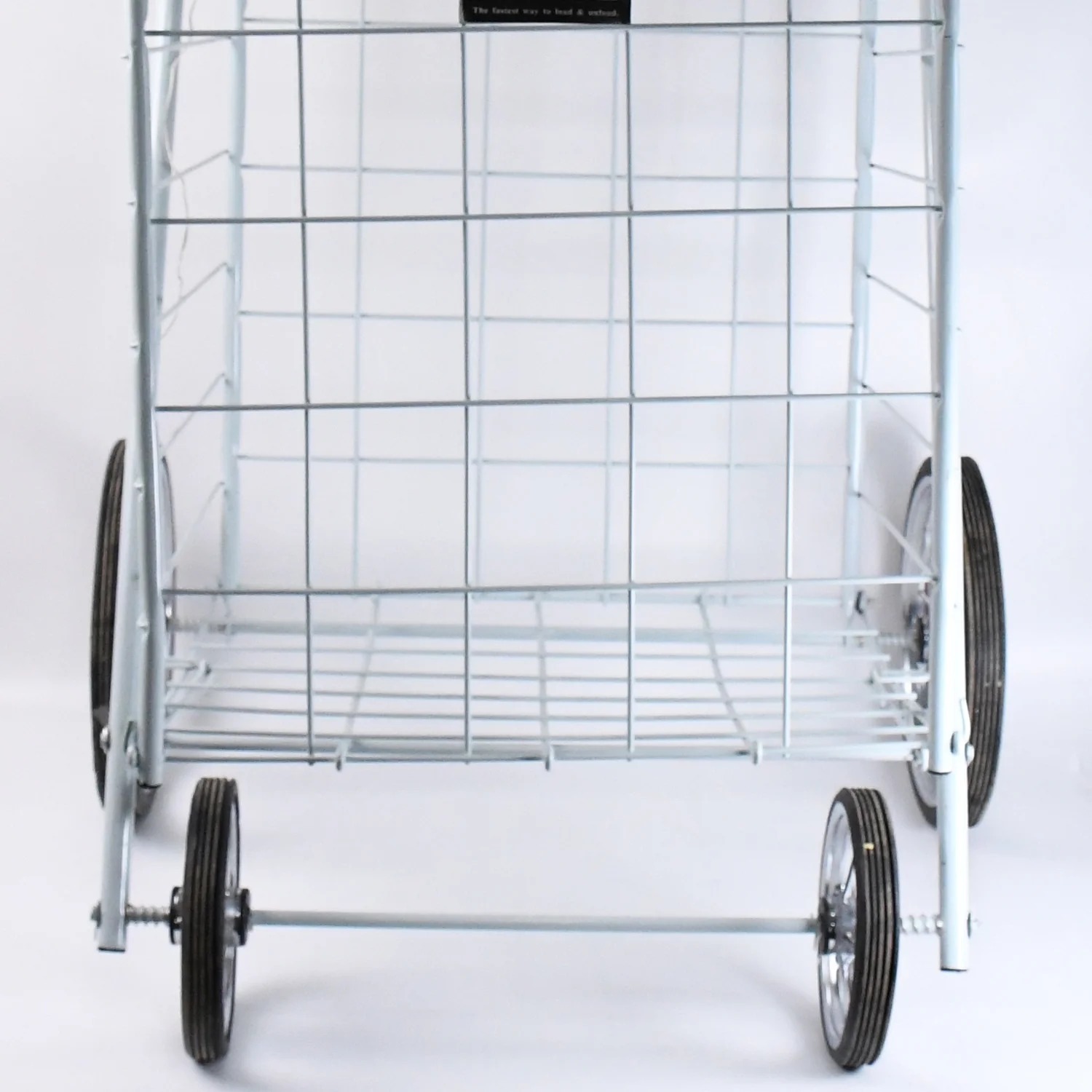 Foldable Shopping Trolley with Wheels - Image 2