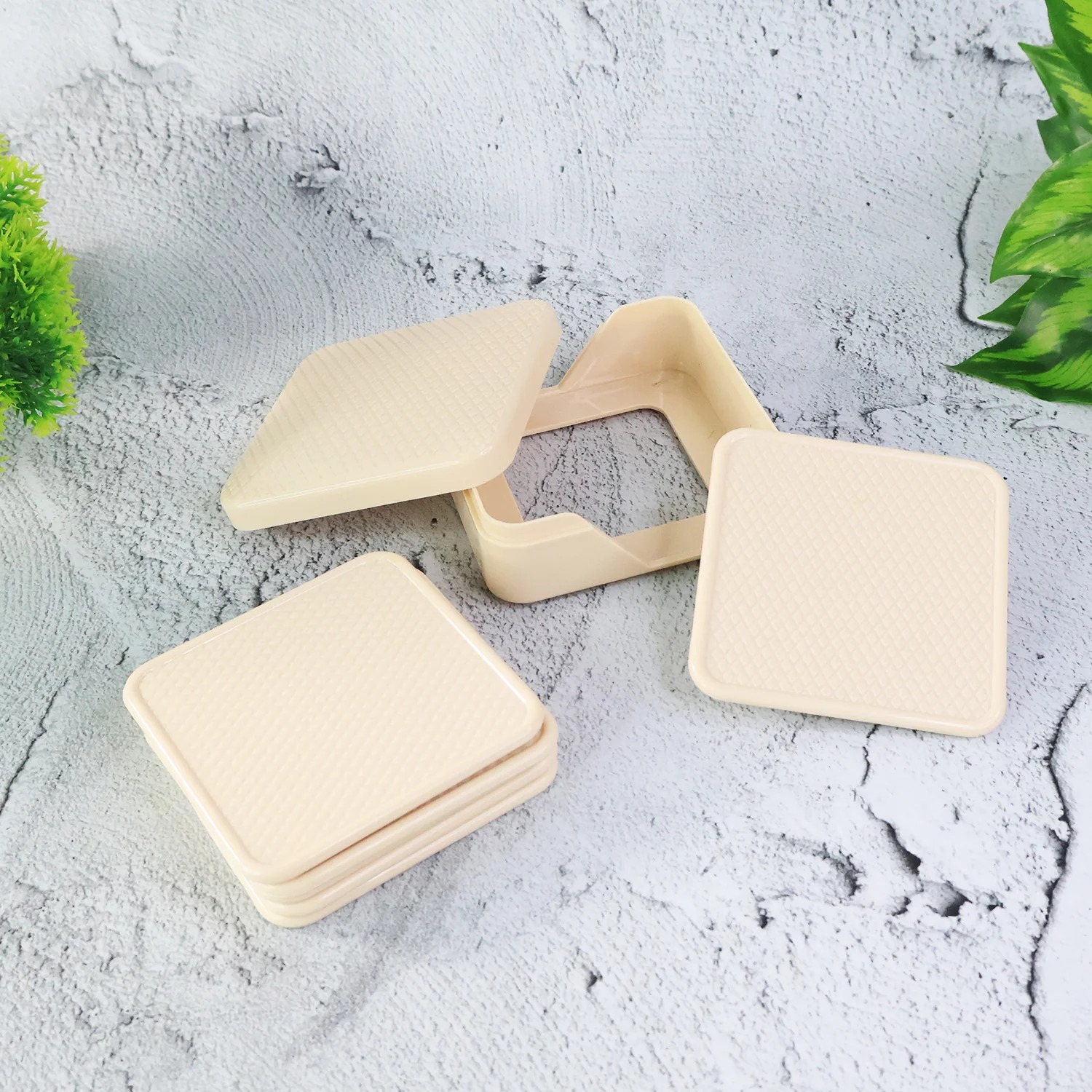 Ganesh Premium Square Coasters with Storage Box – Set of 6 - Image 5