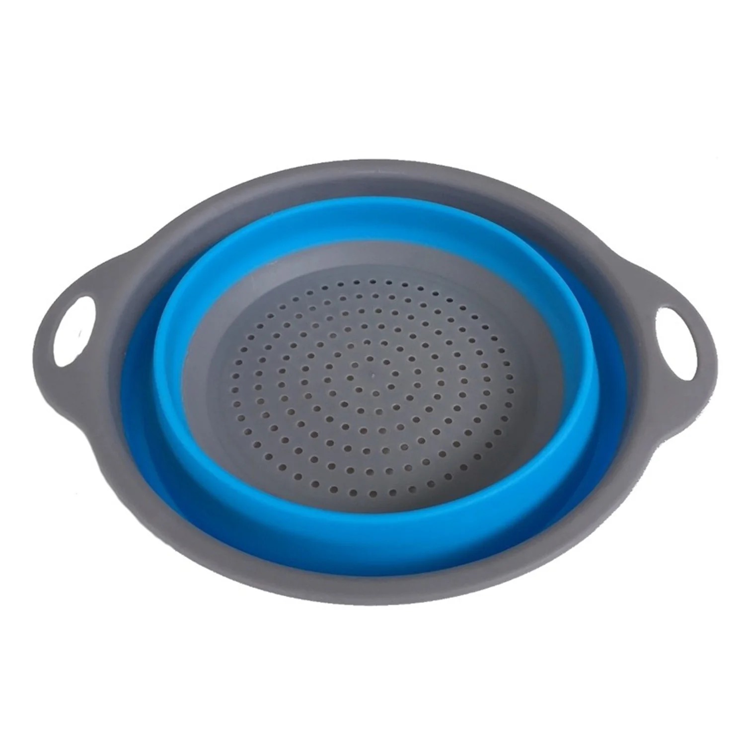 Foldable Round Silicone Strainer - Image 6