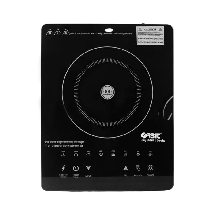 Orbit 2000W Induction Cooker – Touch Control, Multiple Cooking Modes, Portable & Energy Efficient Orbit 2000W Induction Cooker – Touch Control, Multiple Cooking Modes, Portable & Energy Efficient