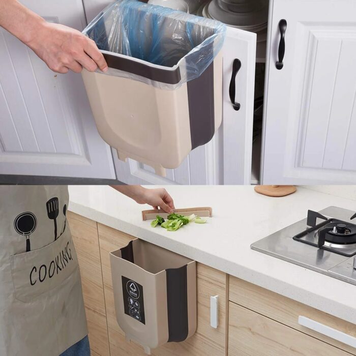 Hanging Trash Can for Kitchen Cabinet Door Hanging Trash Can for Kitchen Cabinet Door